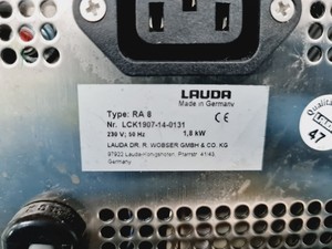 Thumbnail image of Lauda Alpha RA 8 Cooling Thermostatic Water Bath Lab