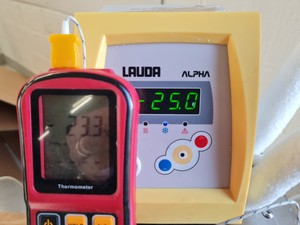 Thumbnail image of Lauda Alpha RA 8 Cooling Thermostatic Water Bath Lab