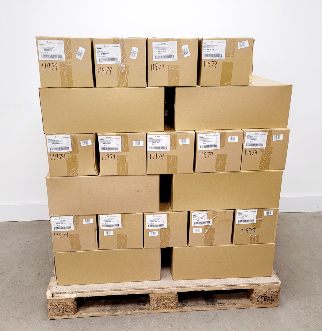 Image of Job Lot of 41 Boxes of 10 Beakers Kimax ISO (Tall Form), 800 ml Lab
