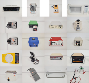 Thumbnail image of Lot of Mixed Benchtop Laboratory Equipment - LKB, Perkin Elmer, Leitz Lab