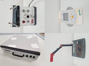 Thumbnail image of Lot of Mixed Benchtop Laboratory Equipment - LKB, Perkin Elmer, Leitz Lab