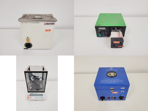 Thumbnail image of Lot of Mixed Benchtop Laboratory Equipment - LKB, Perkin Elmer, Leitz Lab