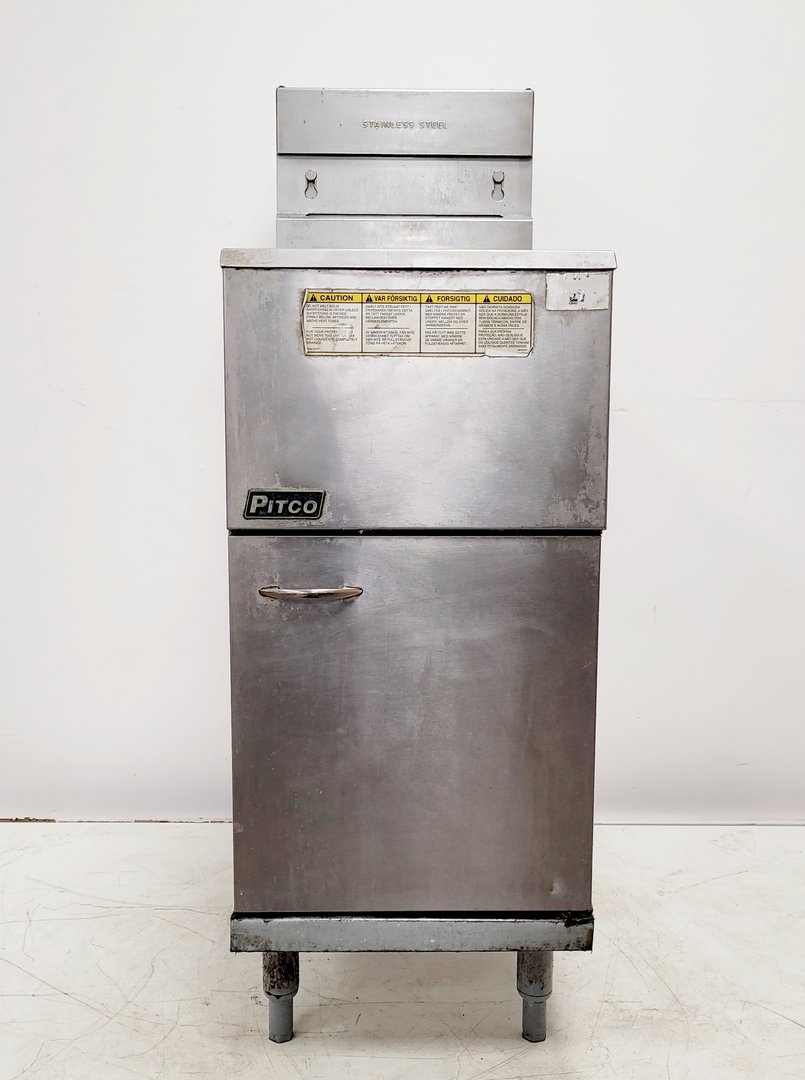 Image of Pitco 35C+ 16 Ltr Tube Fired Gas Commercial Deep Fat Fryer