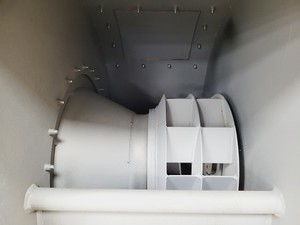 Thumbnail image of FB Fans & Blowers Ltd Centrifugal Fan Type 400 (350) SBSZ100 & Controller