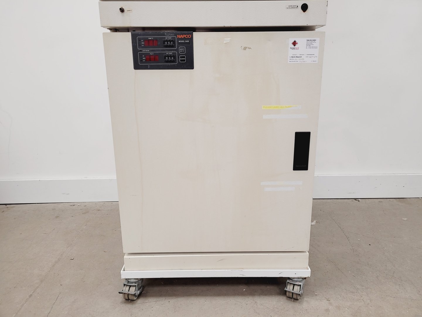 Image of NAPCO Model 5430 CO2 Incubator Double Stack Lab