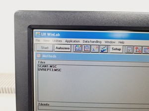 Thumbnail image of Perkin Elmer Lambda 35 UV/VIS Spectrophotometer System w/ PC & Software