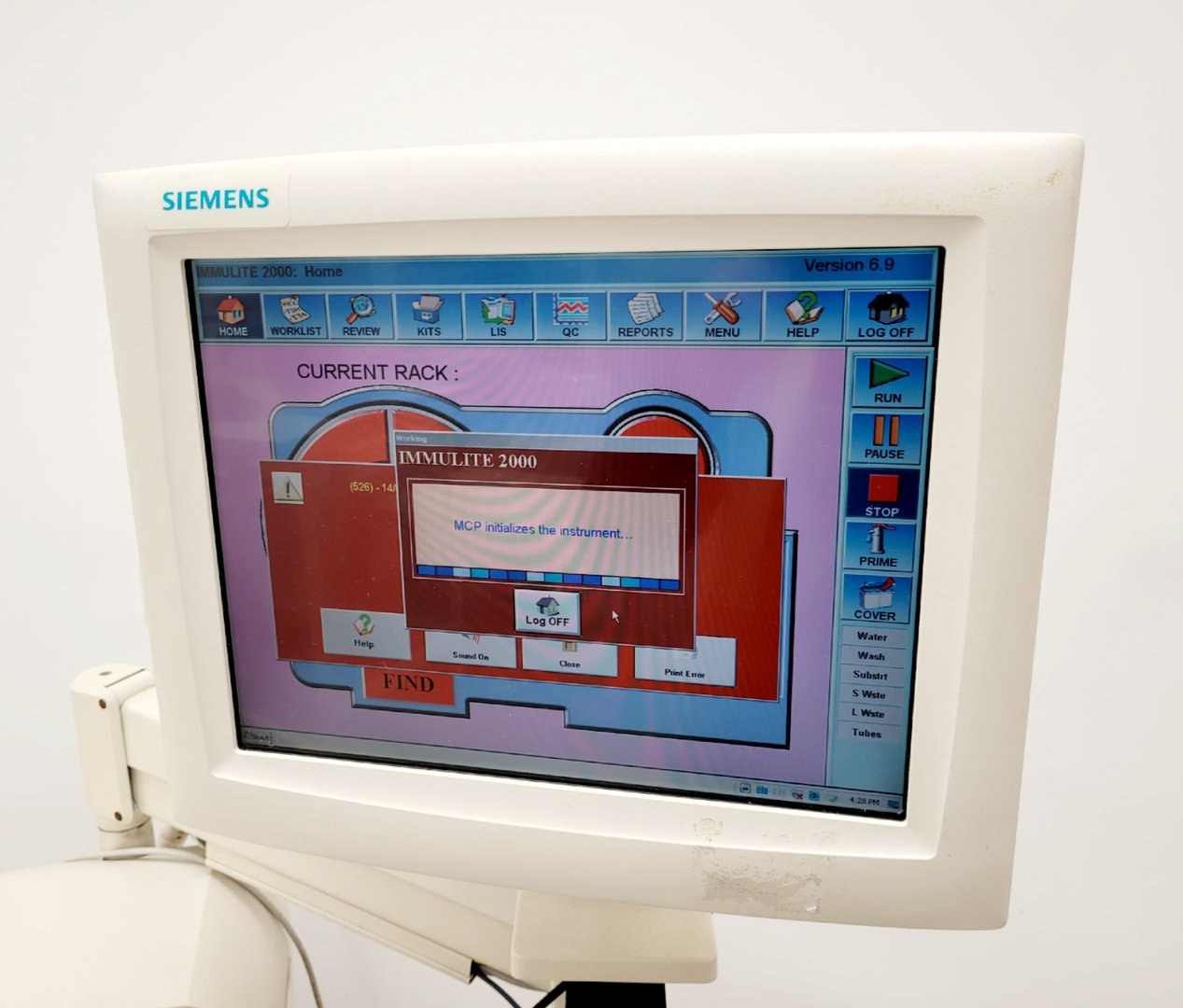 Immulite Rack Siemens Immulite 2000 Immunoassay System Lab