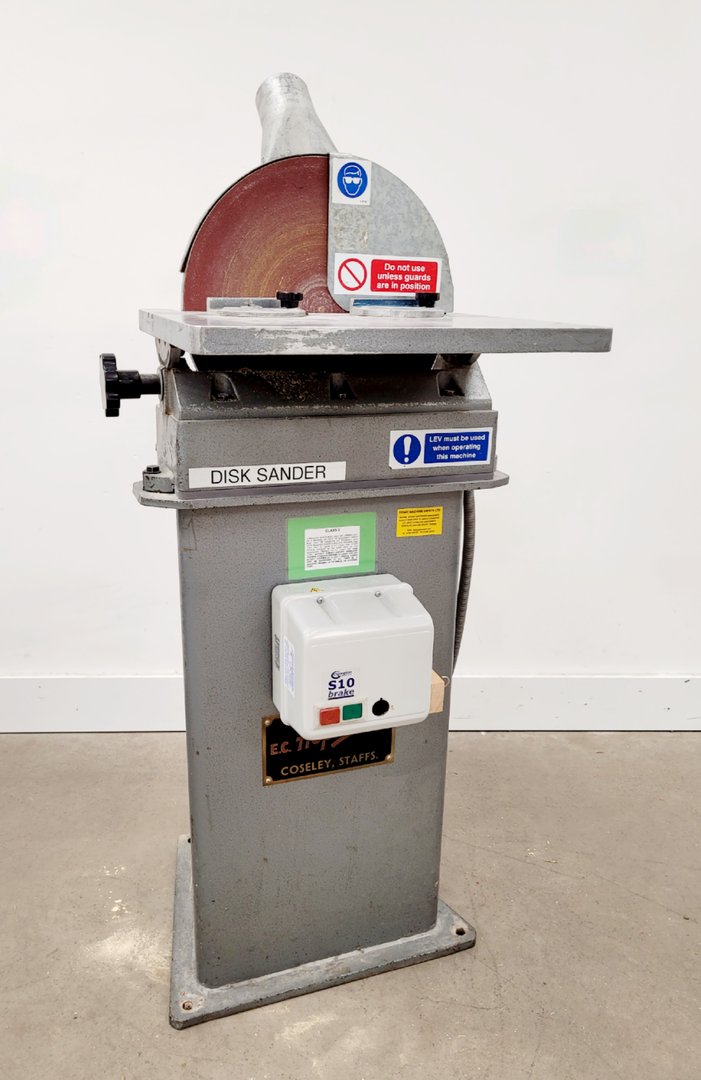 Image of E.C. Hopkins Disc Sander Model - 14 DS - Faulty Brake Box