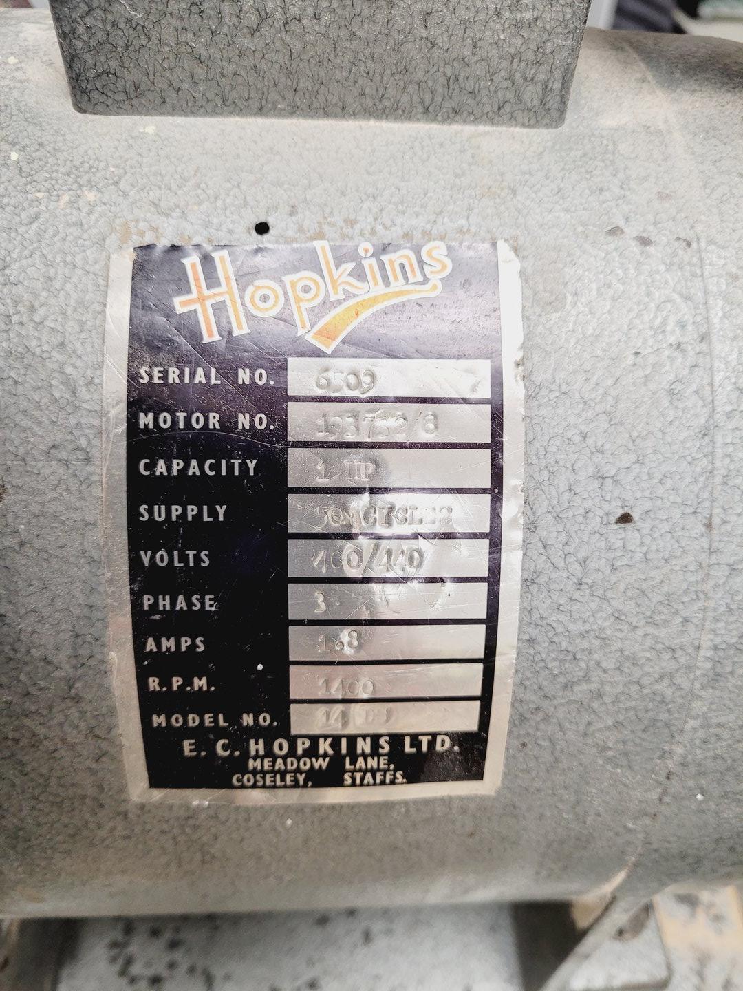 Image of E.C. Hopkins Disc Sander Model - 14 DS - Faulty Brake Box
