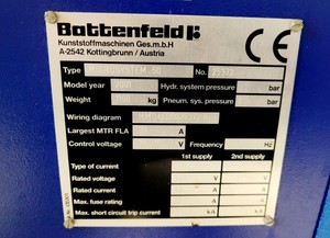 Thumbnail image of Battenfeld Microsystem 50 Injection Moulding Machine