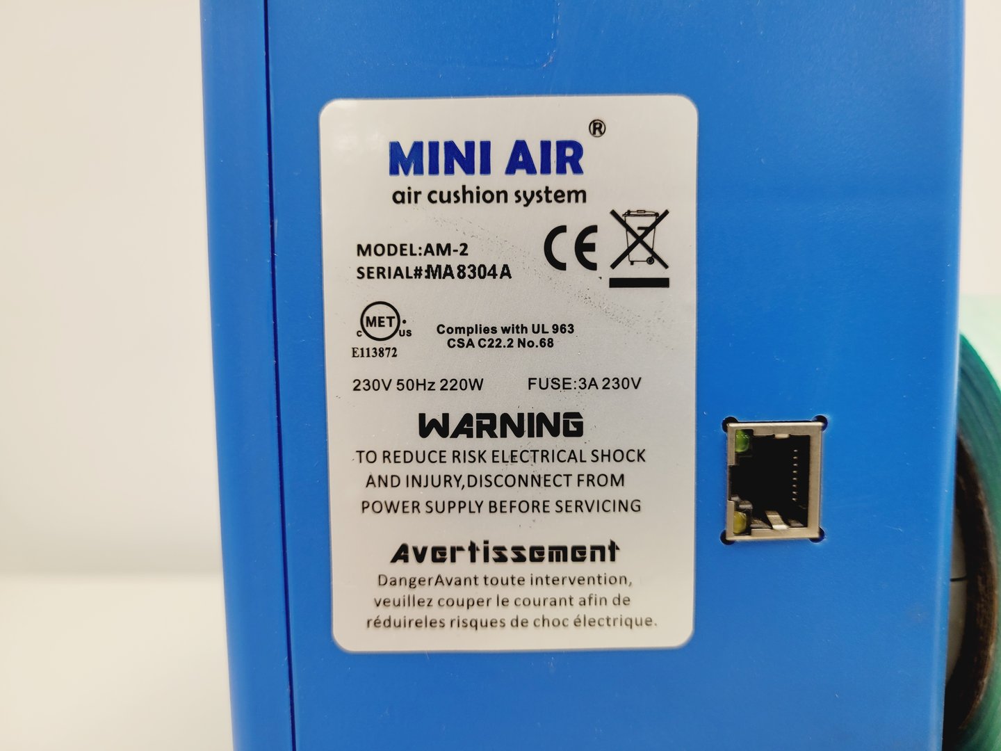 Image of Mini Air Air Cushion System AM-2 Lab