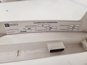 Thumbnail image of Dionex AS-1 Autosampler Lab