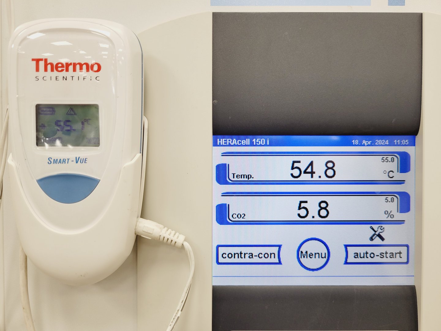 Image of Thermo Scientific HERAcell 150i CO2 Incubator Double Stack Lab