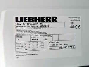 Thumbnail image of Liebherr Laboratory Freezer MediLine LGEX 3410 Lab