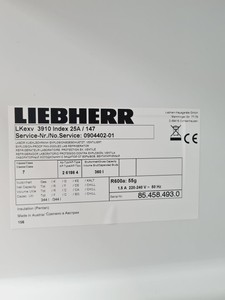 Thumbnail image of Liebherr 3910 LKEXV Laboratory Fridge Refrigerator Lab