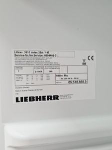 Thumbnail image of Liebherr LKEXV 3910 Laboratory Fridge Refrigerator Lab