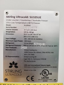 Thumbnail image of Stirling SU105UE Ultra Low Temperature Freezer Lab