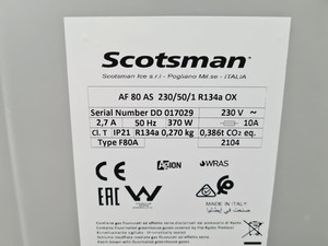 Thumbnail image of Scotsman AF 80 Laboratory Ice Machine