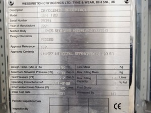 Thumbnail image of Noblegen LN30AC Liquid Nitrogen Generator Lab