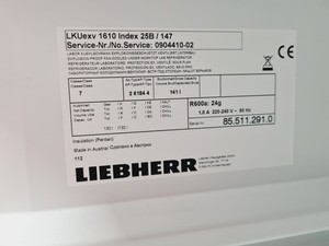Thumbnail image of Liebherr LKUEXV 1610 Laboratory Fridge Refrigerator Lab