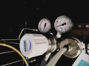 Thumbnail image of Large Safety Cabinet/Cupboard fitted with Gas Regulators Lab