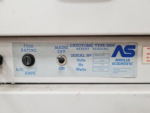 Thumbnail image of Anglia Scientific Cryotome Model 0600 Cryostat Lab