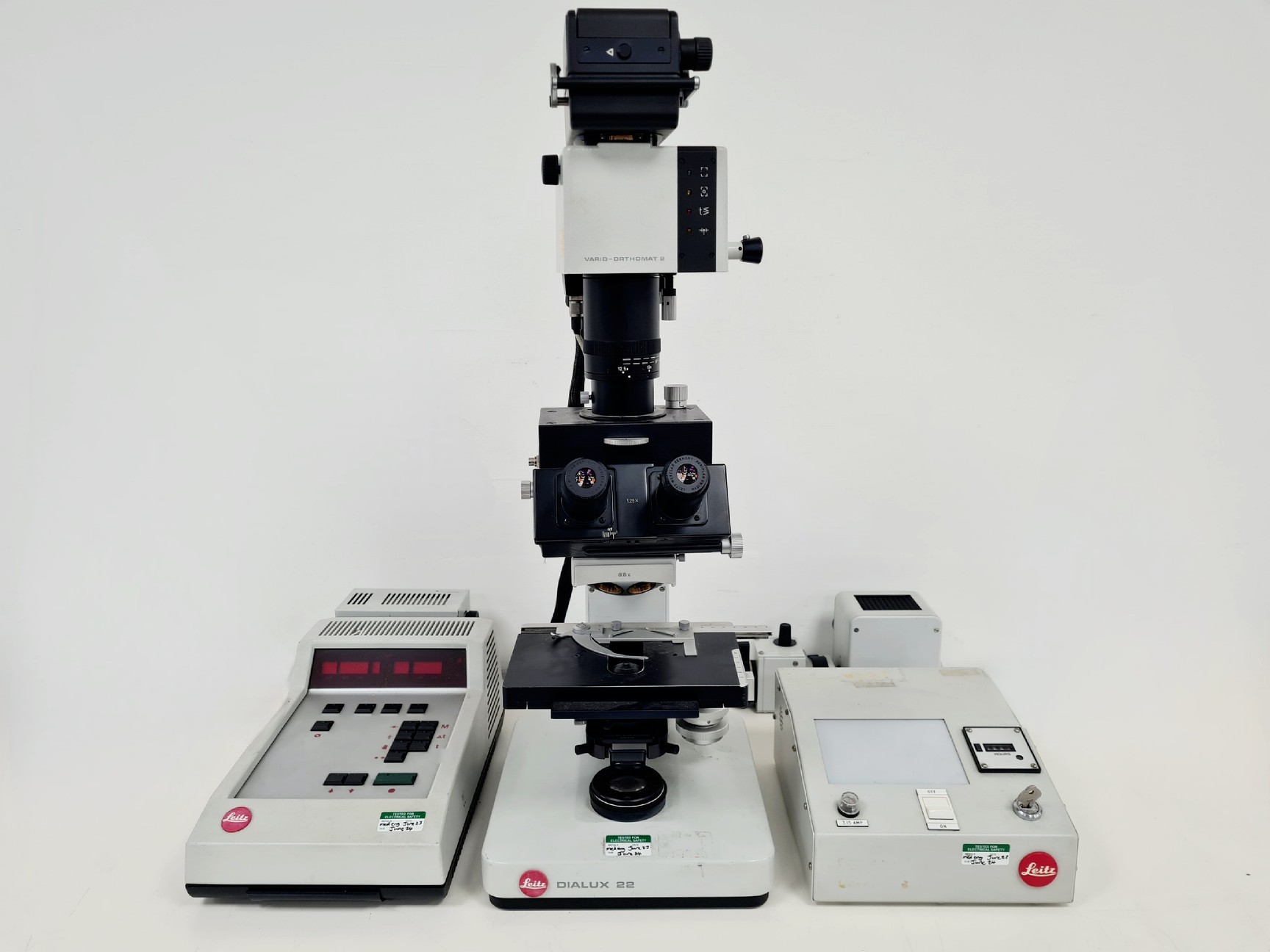 Image of Leitz Dialux 22 Fluorescence Microscope With Camera + Control Unit Lab Faulty