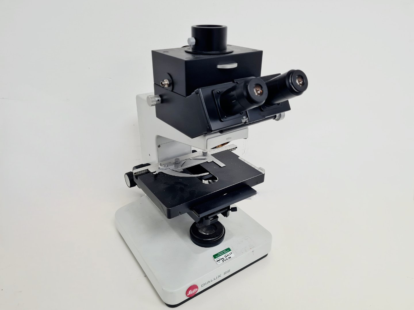 Image of Leitz Dialux 22 Fluorescence Microscope With Camera + Control Unit Lab Faulty