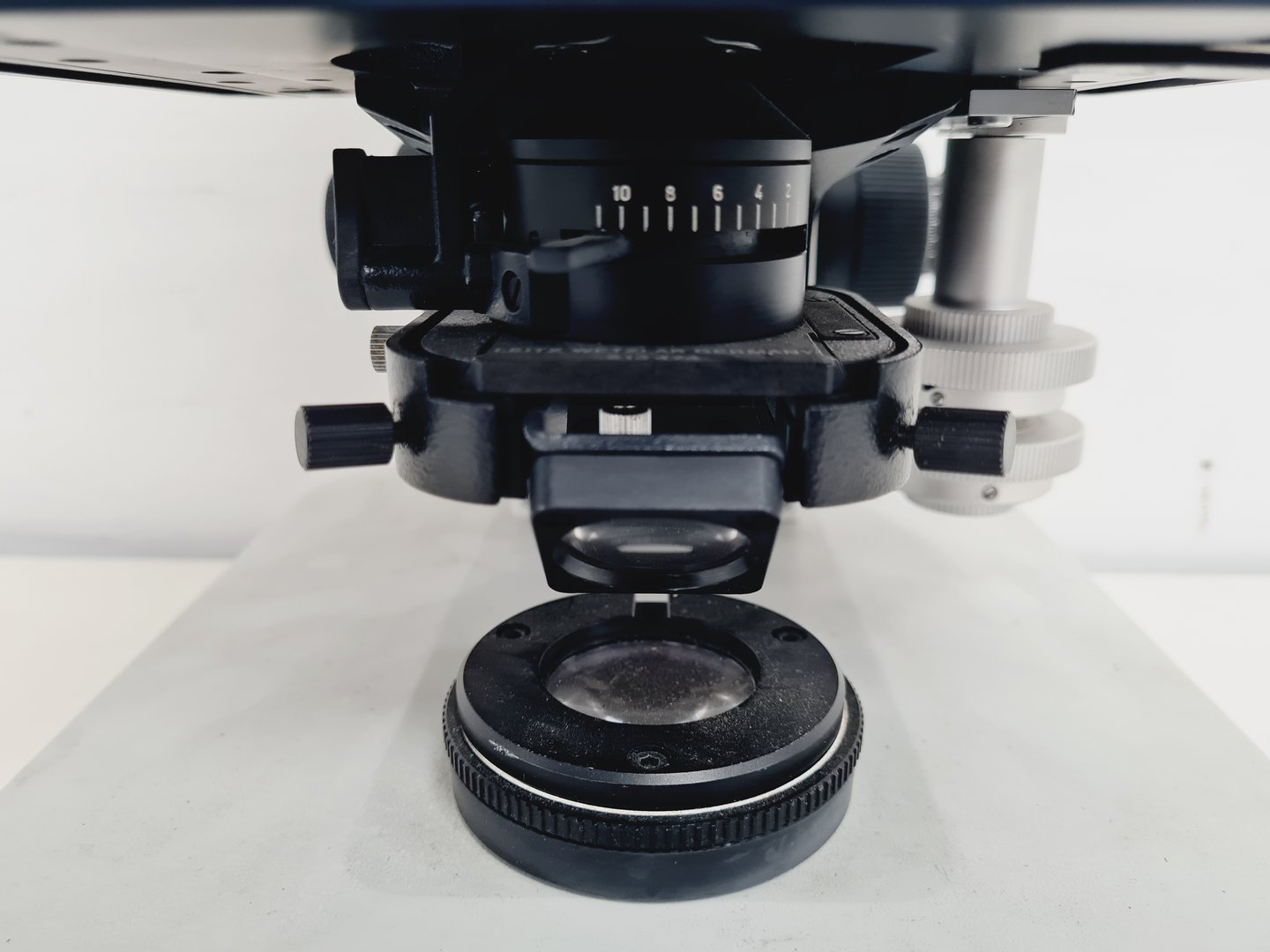 Image of Leitz Dialux 22 Fluorescence Microscope With Camera + Control Unit Lab Faulty