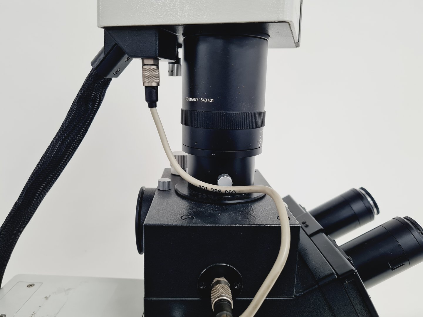 Image of Leitz Dialux 22 Fluorescence Microscope With Camera + Control Unit Lab Faulty