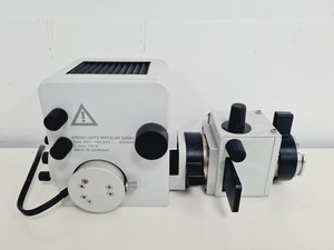 Thumbnail image of Leitz Dialux 22 Fluorescence Microscope With Camera + Control Unit Lab Faulty