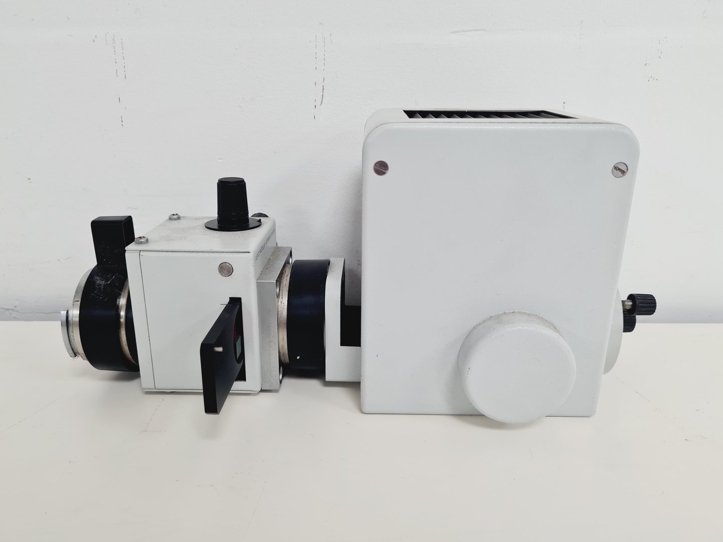 Image of Leitz Dialux 22 Fluorescence Microscope With Camera + Control Unit Lab Faulty