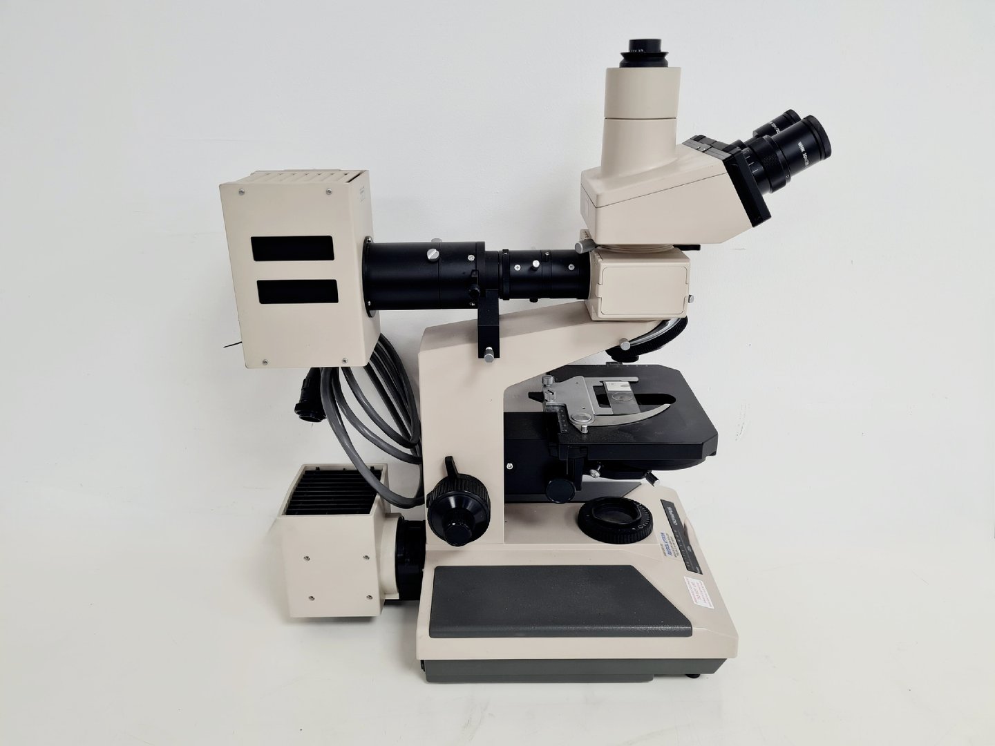 Image of Olympus BH-2 Microscope With Power Supply and Camera Lab