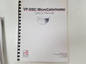 Thumbnail image of MicroCal Microcalorimeter System With VP-ITC, VP-DSC + Control Unit