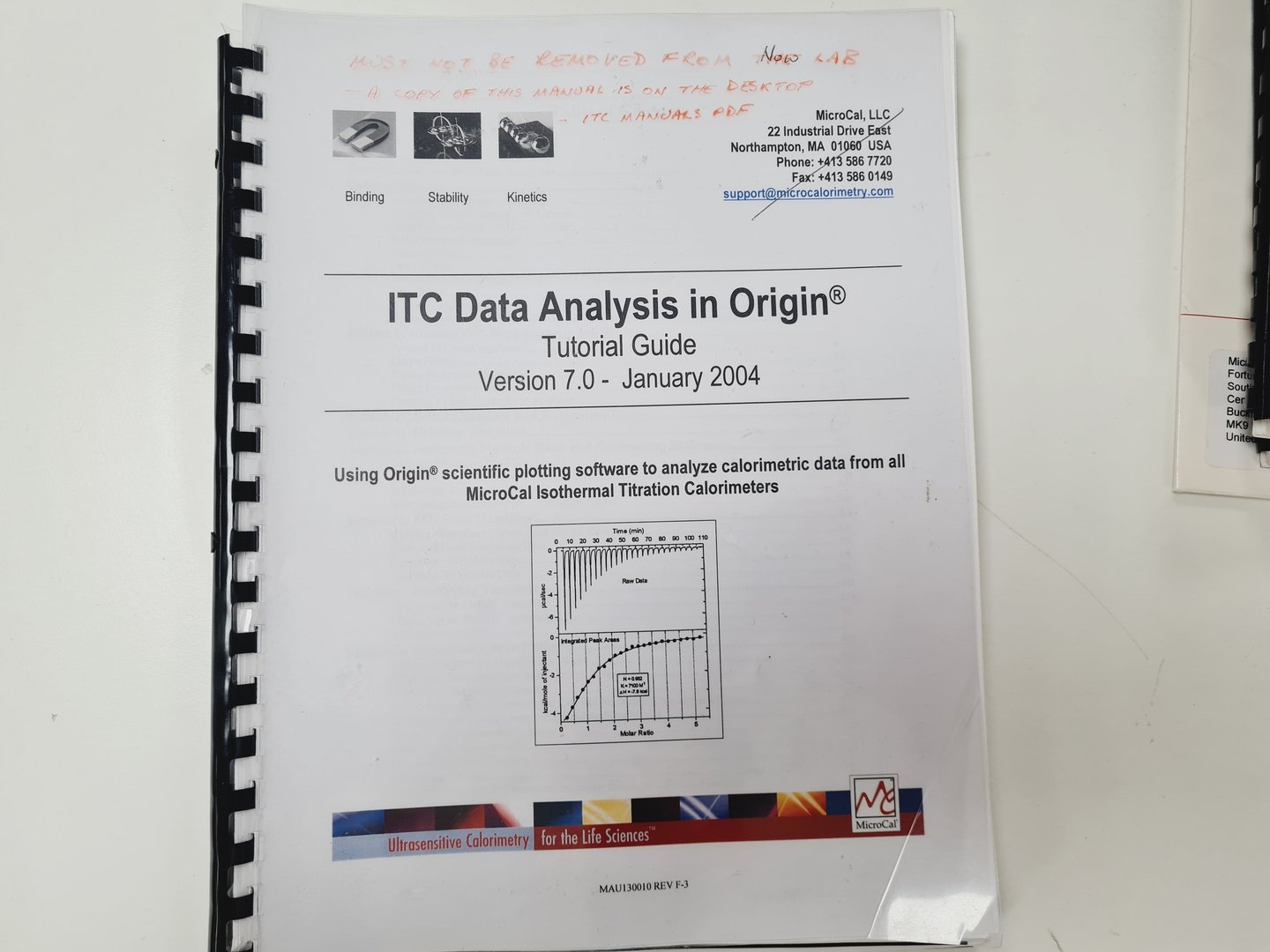 Image of MicroCal Microcalorimeter System With VP-ITC, VP-DSC + Control Unit