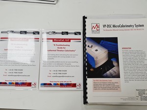 Thumbnail image of MicroCal Microcalorimeter System With VP-ITC, VP-DSC + Control Unit