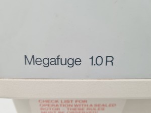 Thumbnail image of Heraeus Megafuge 1.0R Refrigerated Centrifuge With 2800RPM Rotor