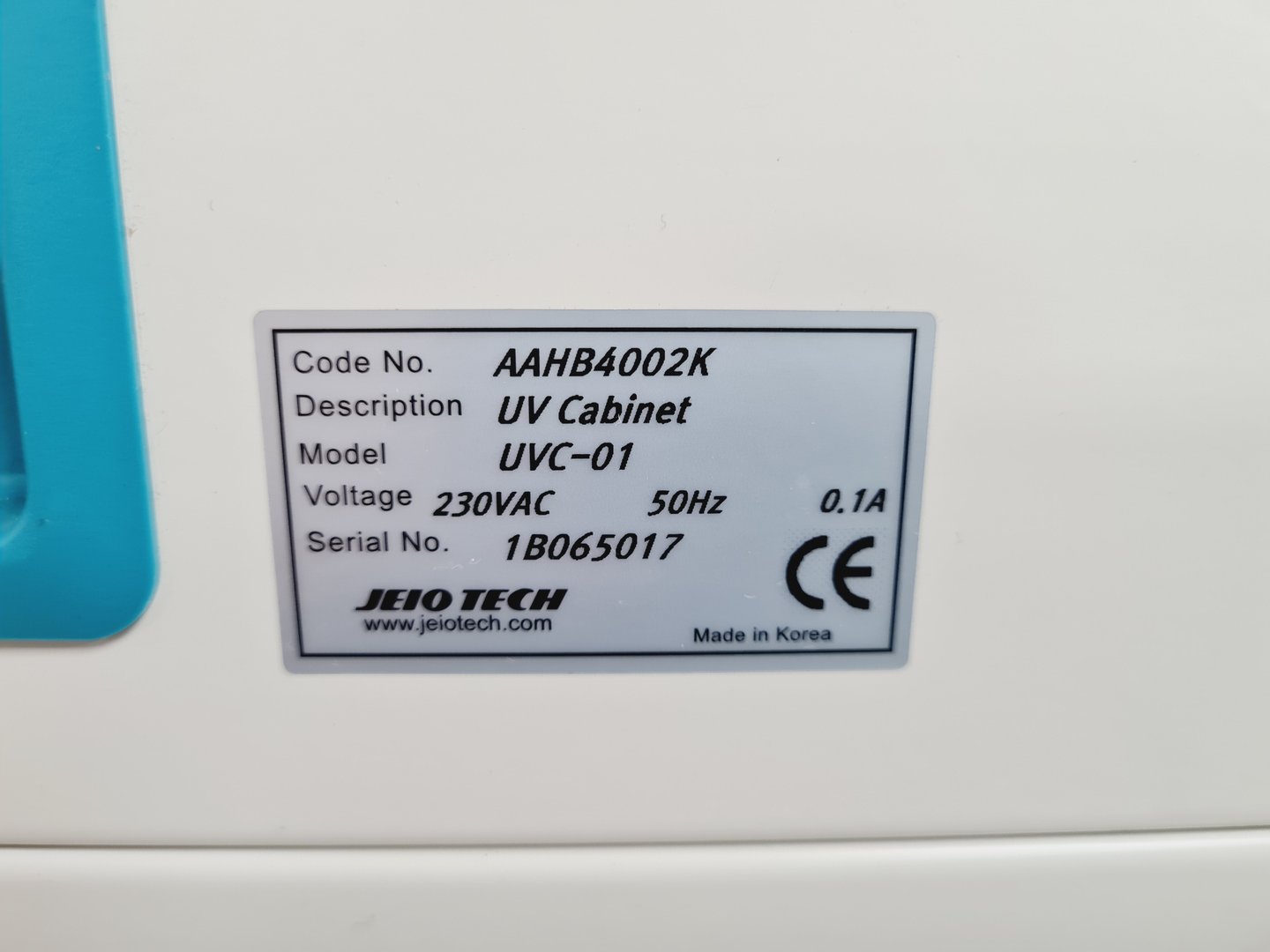 Image of Lab Companion UVC-01 UV Cabinet