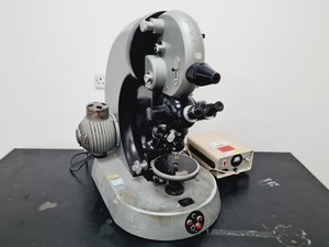 Thumbnail image of Zeiss Ulraphot Vintage Photographic Microscope With Lot Of Accessories + Desk