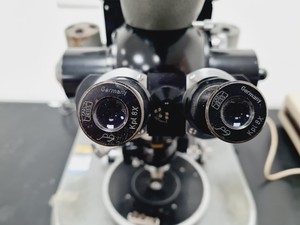 Thumbnail image of Zeiss Ulraphot Vintage Photographic Microscope With Lot Of Accessories + Desk
