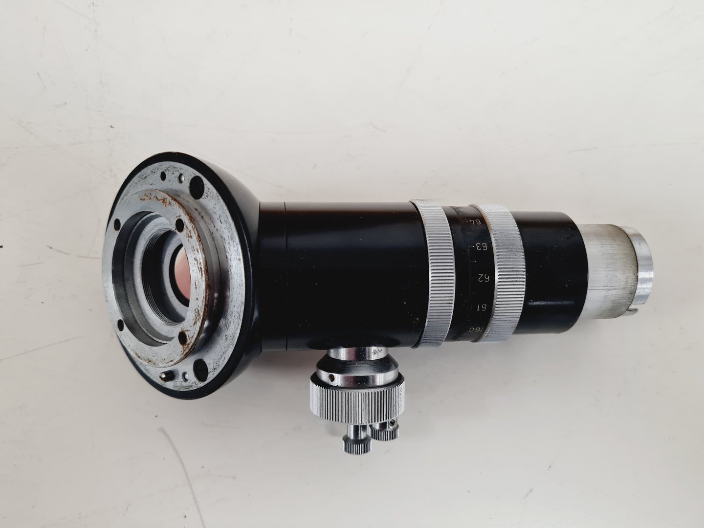 Image of Zeiss Ulraphot Vintage Photographic Microscope With Lot Of Accessories + Desk