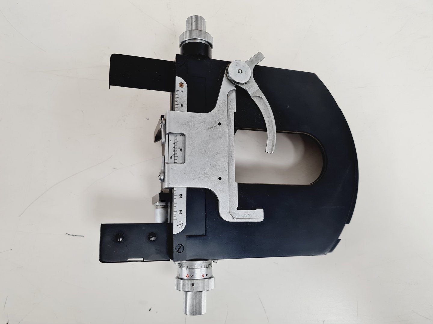 Image of Zeiss Ulraphot Vintage Photographic Microscope With Lot Of Accessories + Desk