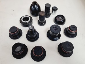 Thumbnail image of Zeiss Ulraphot Vintage Photographic Microscope With Lot Of Accessories + Desk