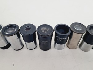 Thumbnail image of Zeiss Ulraphot Vintage Photographic Microscope With Lot Of Accessories + Desk