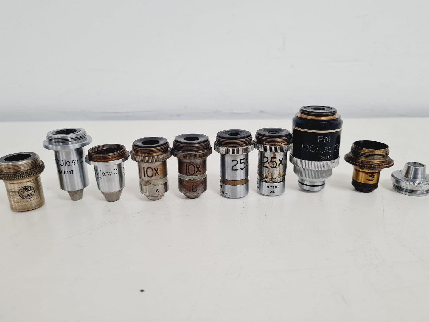 Image of Zeiss Ulraphot Vintage Photographic Microscope With Lot Of Accessories + Desk