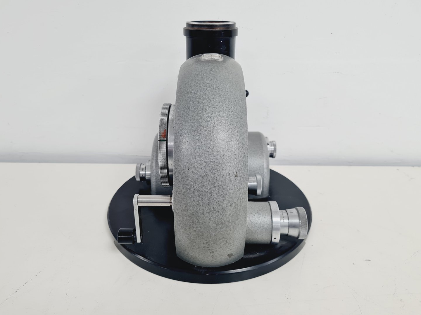 Image of Zeiss Ulraphot Vintage Photographic Microscope With Lot Of Accessories + Desk