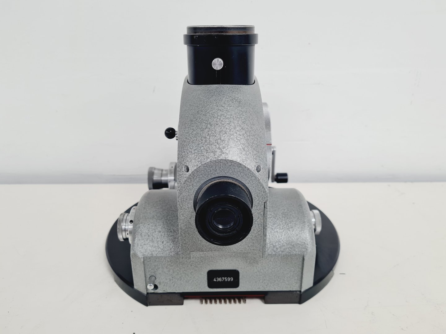 Image of Zeiss Ulraphot Vintage Photographic Microscope With Lot Of Accessories + Desk
