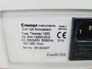 Thumbnail image of Heidolph Model Titramax 1000 Laboratory Platform Shaker Lab