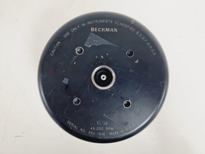 Thumbnail image of Beckman Ti 14 48,000RPM Fixed Angle Rotor Lab