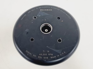 Thumbnail image of Beckman Ti 14 48,000RPM Fixed Angle Rotor Lab